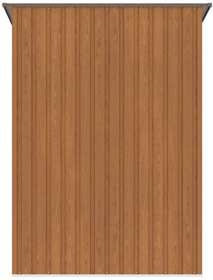 Sodo namukas KENT, 143x89 cm, Oak/Brown