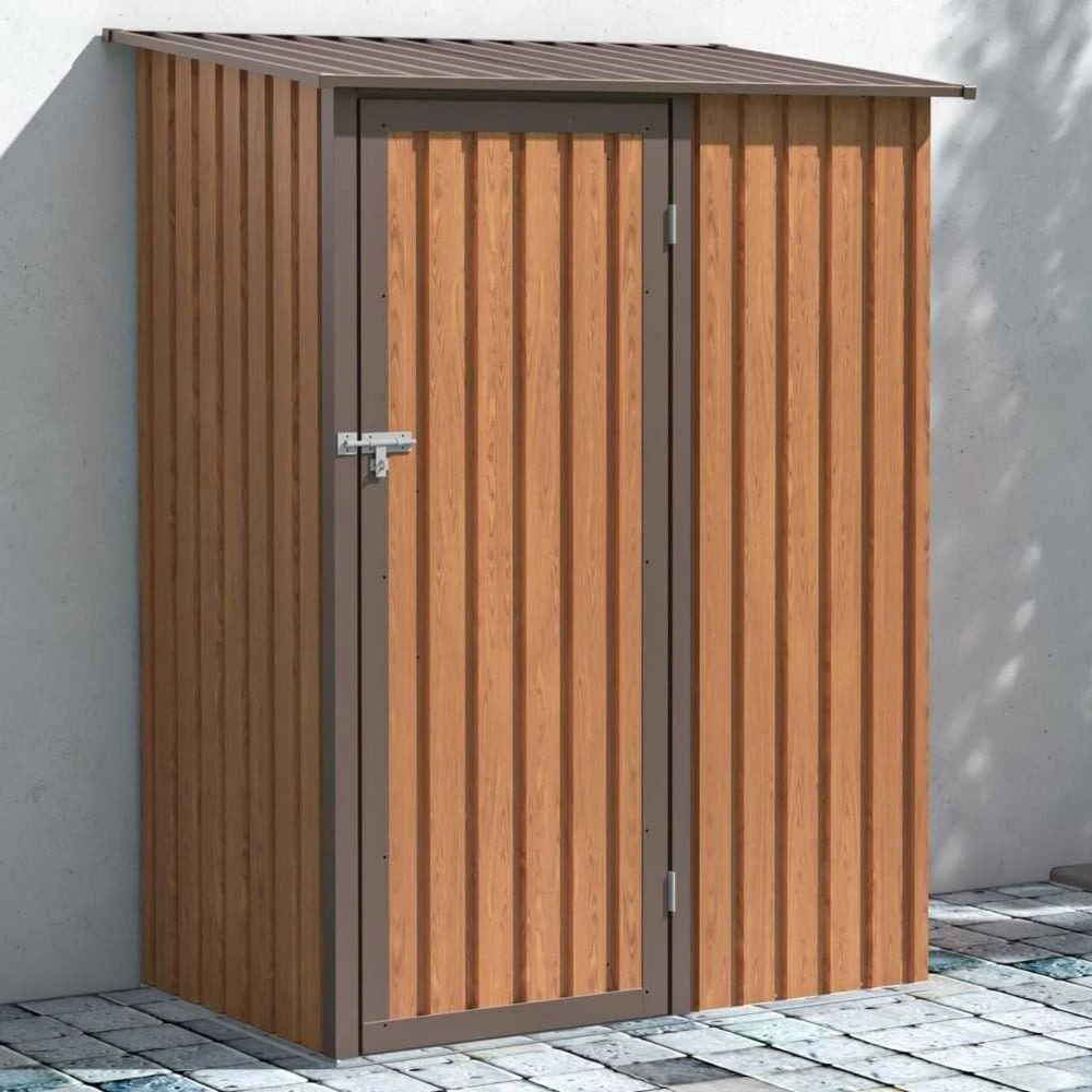 Sodo namukas KENT, 143x89 cm, Oak/Brown