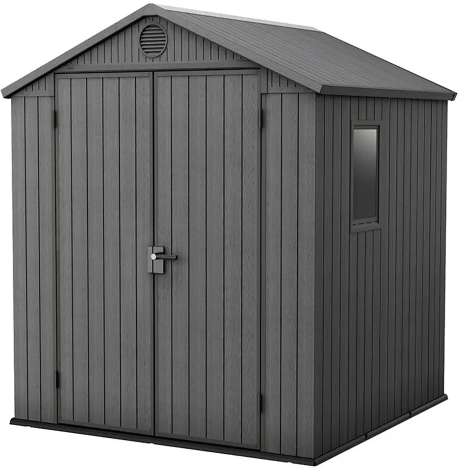 Keter sodo namelis DARWIN 6x6, pilkas, 190 x182 x 221cm