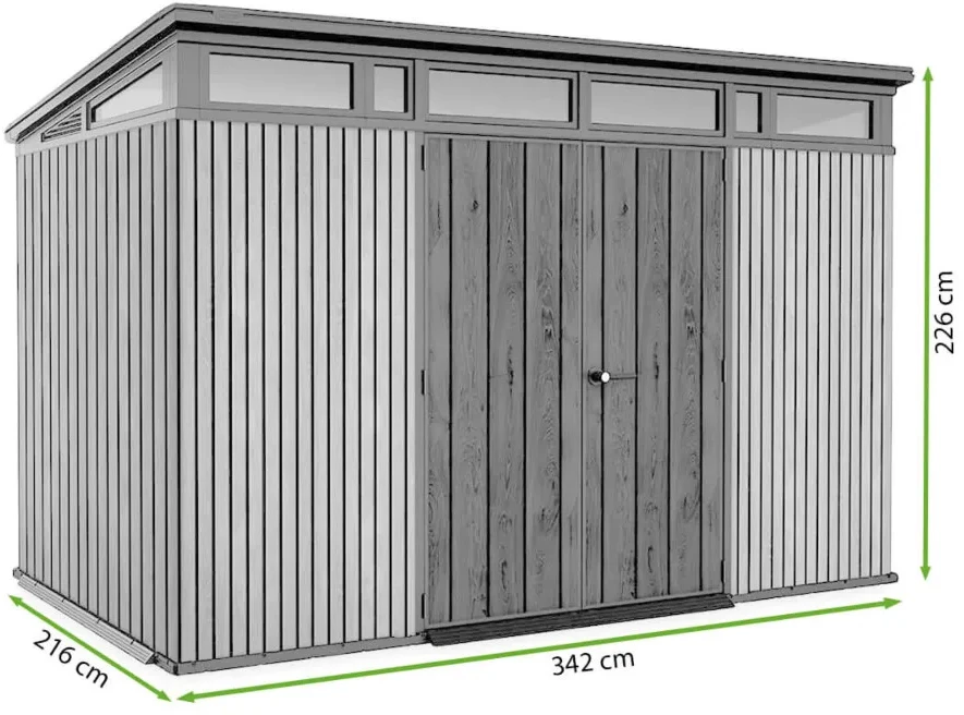 Sodo namukas Keter PENTHOUSE 11x7, Brown