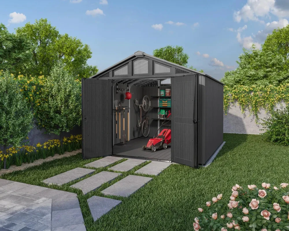 Sodo namukas Keter STRONGHOLD SHED 10x11,5, Pilkas