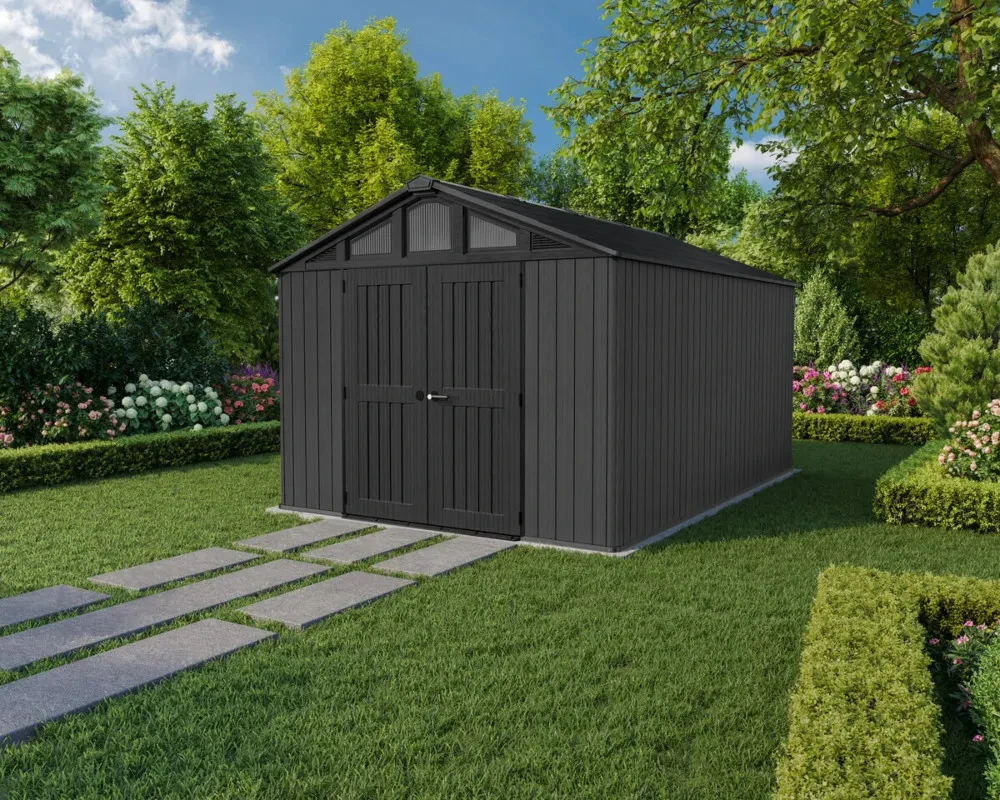 Sodo namukas Keter STRONGHOLD SHED 10x15, Pilkas