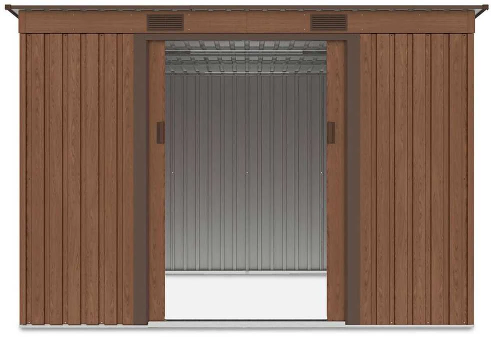 Sodo namukas OREGON 9x8, Walnut
