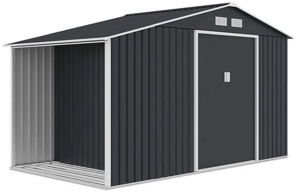 Sodo namukas su malkine MADISON 11x6, Cold Pilkas