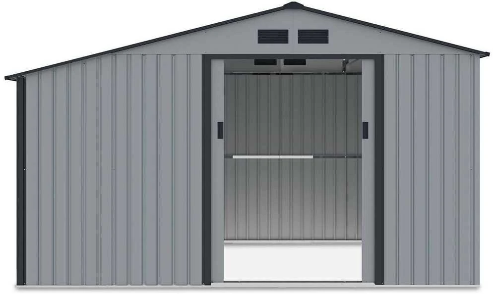 Sodo namukas su malkine MADISON 11x6, Light Pilkas