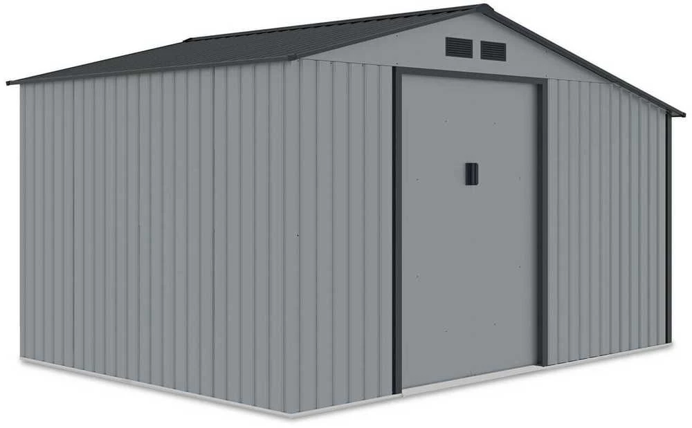 Sodo namukas su malkine MADISON 11x6, Light Pilkas