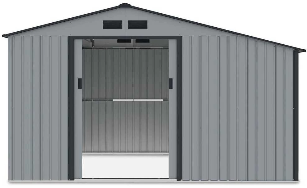 Sodo namukas su malkine MADISON 11x6, Light Pilkas