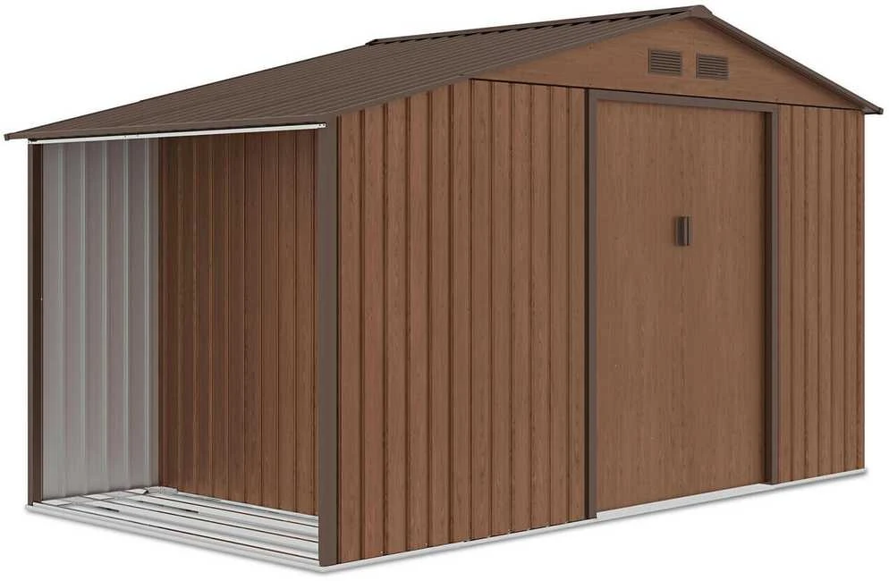 Sodo namukas su malkine MADISON 11x6, Walnut