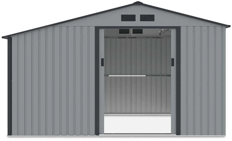 Sodo namukas su malkine MADISON 11x8, Light Pilkas