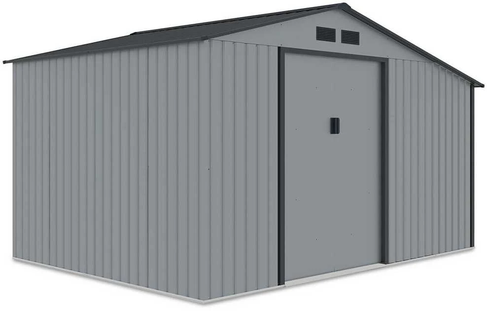 Sodo namukas su malkine MADISON 11x8, Light Pilkas