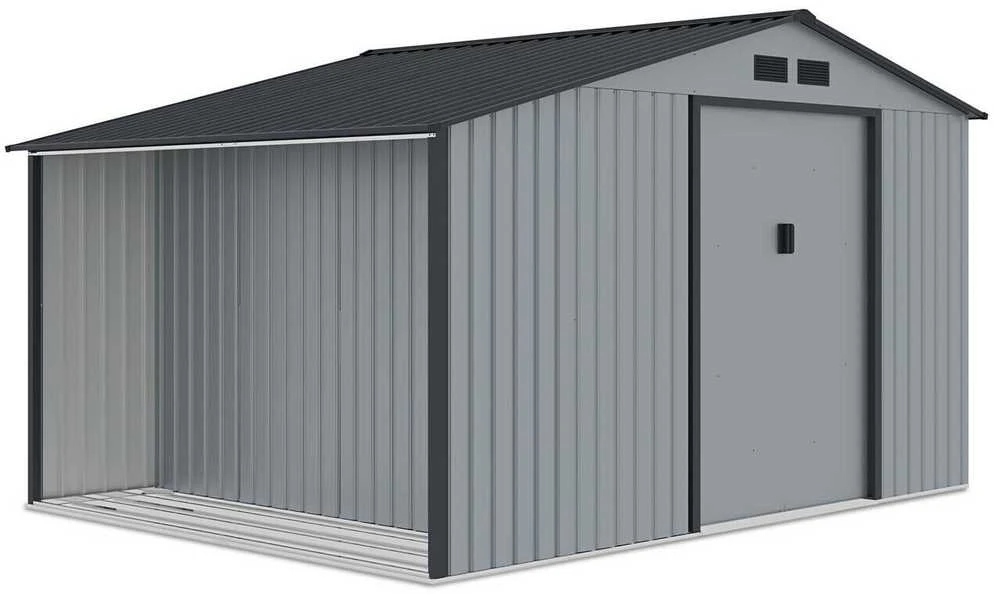 Sodo namukas su malkine MADISON 11x8, Light Pilkas
