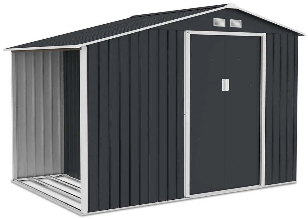 Sodo namukas su malkine MADISON 9x6, Cold Pilkas