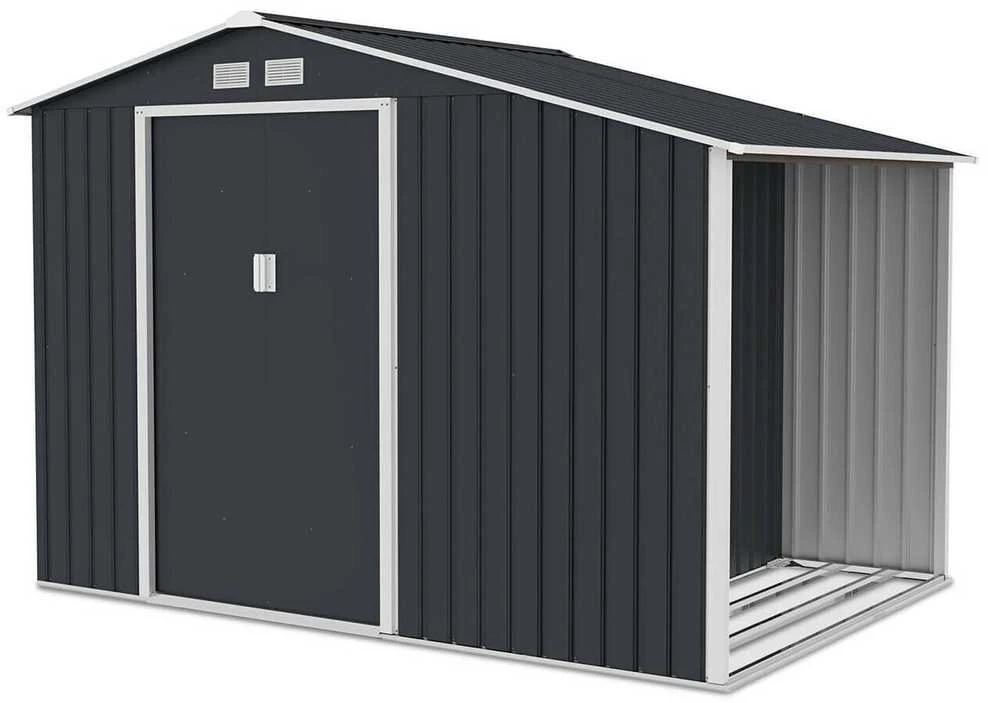 Sodo namukas su malkine MADISON 9x6, Cold Pilkas