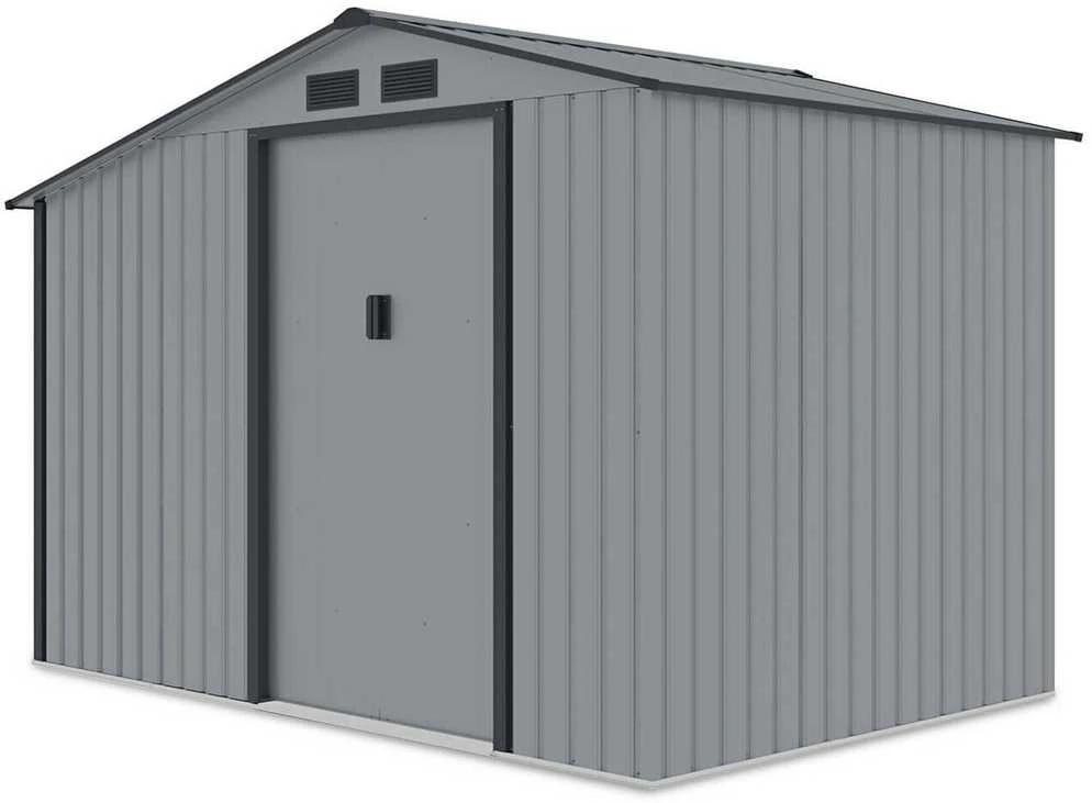 Sodo namukas su malkine MADISON 9x6, Light Pilkas