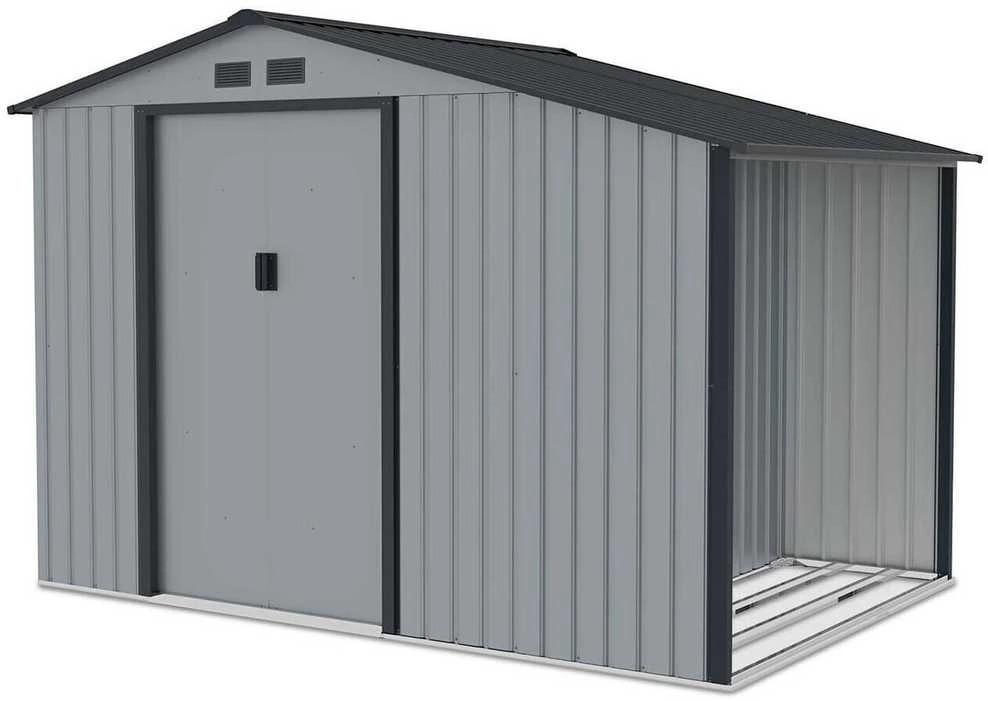 Sodo namukas su malkine MADISON 9x6, Light Pilkas
