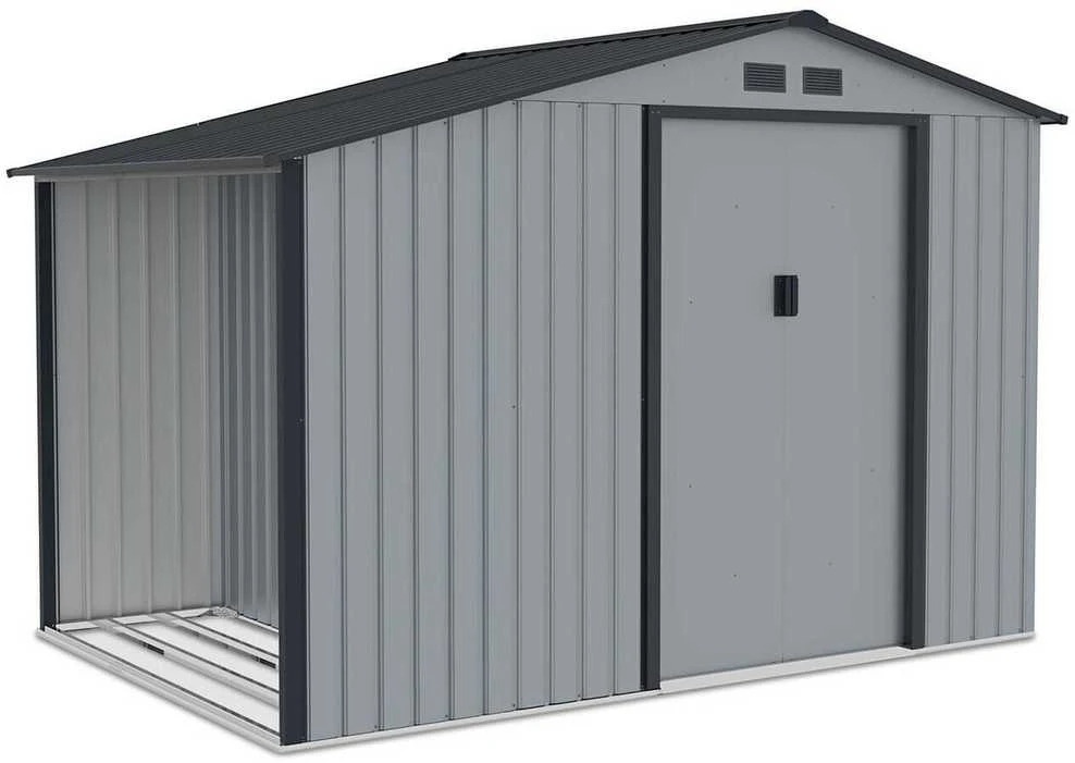 Sodo namukas su malkine MADISON 9x6, Light Pilkas