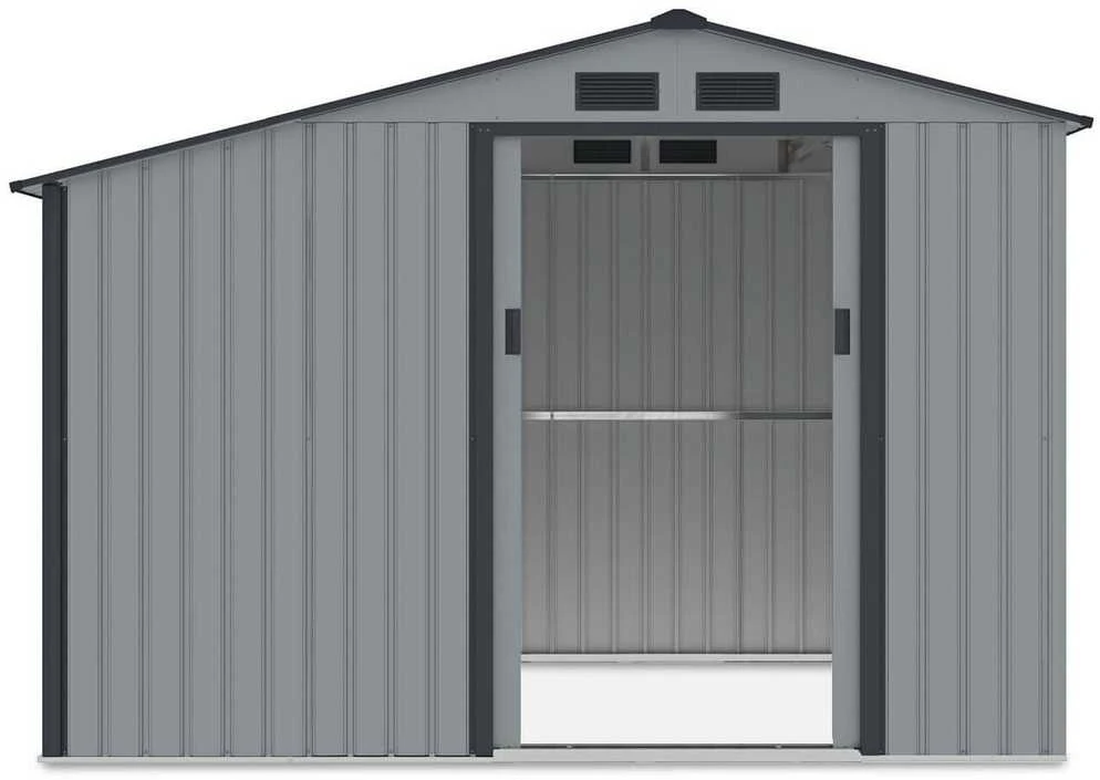 Sodo namukas su malkine MADISON 9x6, Light Pilkas