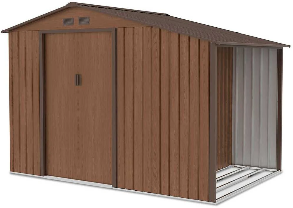 Sodo namukas su malkine MADISON 9x6, Walnut