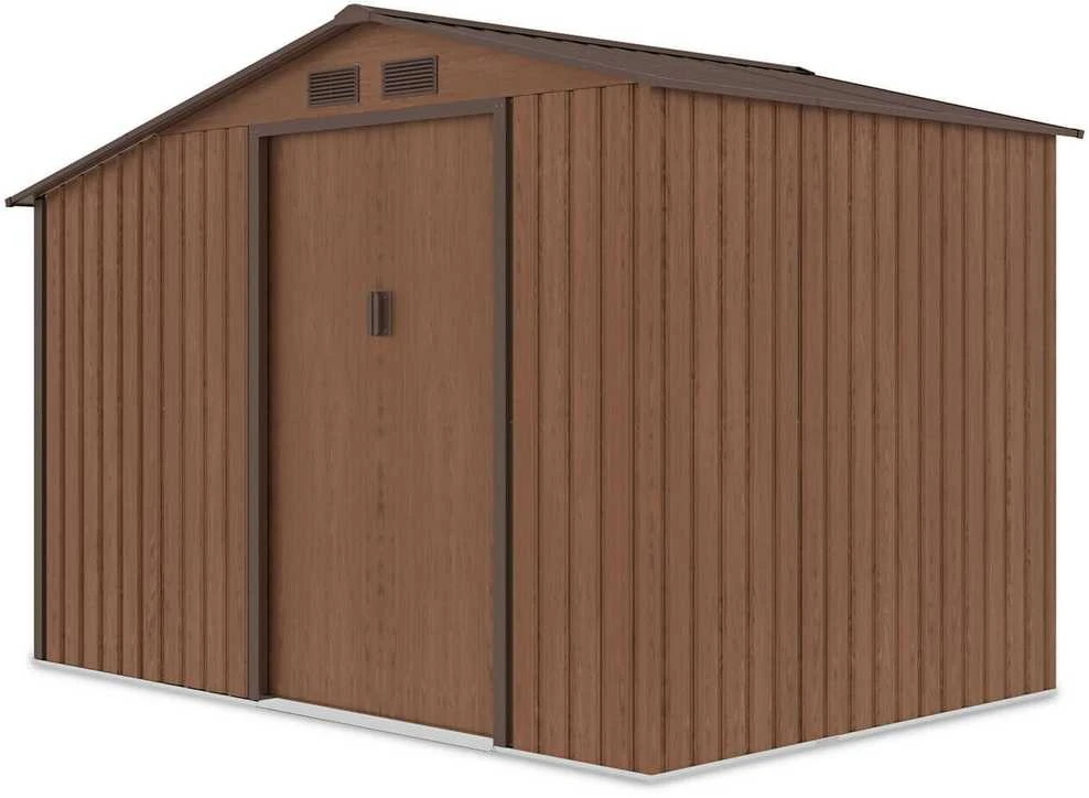 Sodo namukas su malkine MADISON 9x6, Walnut