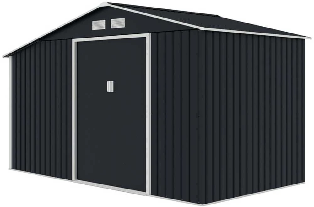 Sodo namukas su malkine Stockholm 11x6, Pilkas