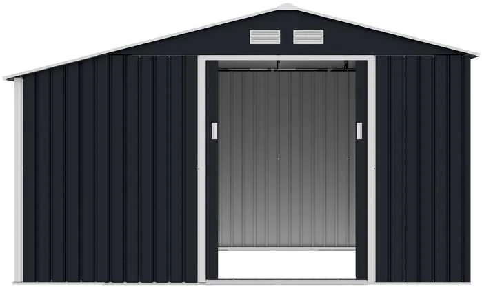 Sodo namukas su malkine Stockholm 11x6, Pilkas
