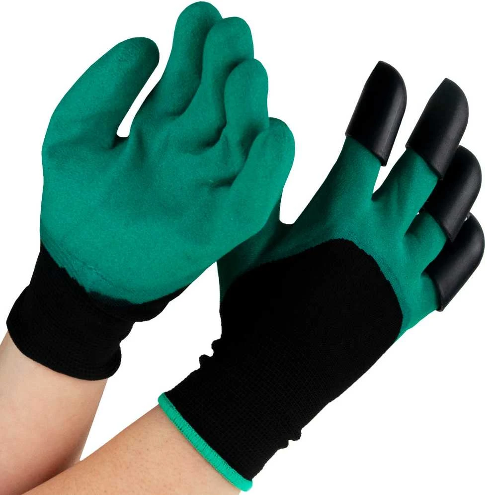 Sodo pirštinės 2in1