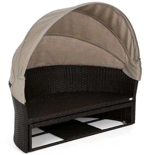 Sodo sofa Sydney, Brown Mat / Brown Melange