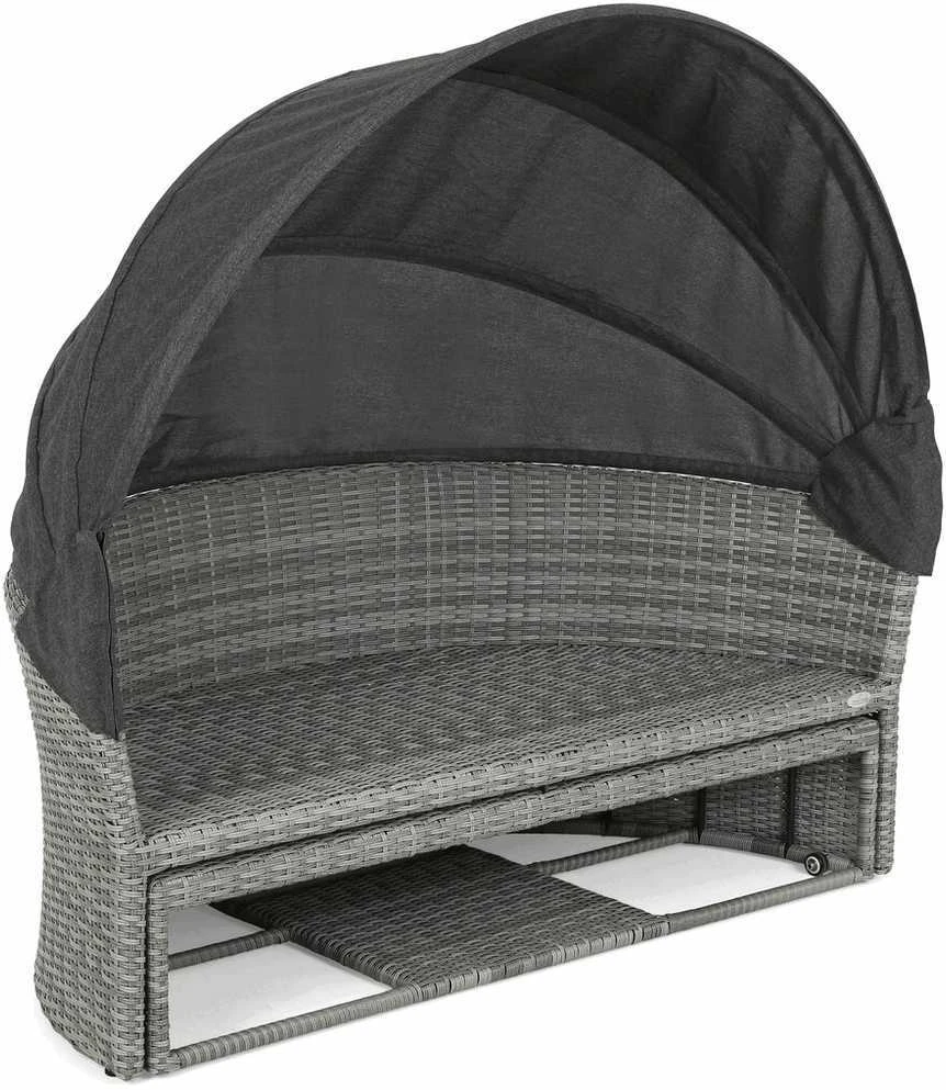 Sodo sofa Sydney, Light Pilkas / Pilkas Melange