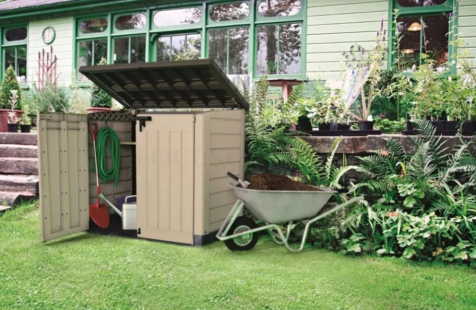 Sodo spintelė Keter STORE IT OUT MAX, Brown