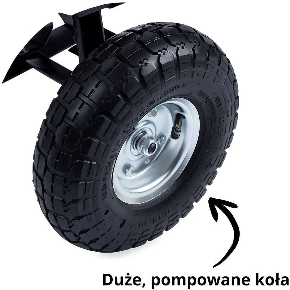 Sodo vežimėlis, žalias, 120 kg