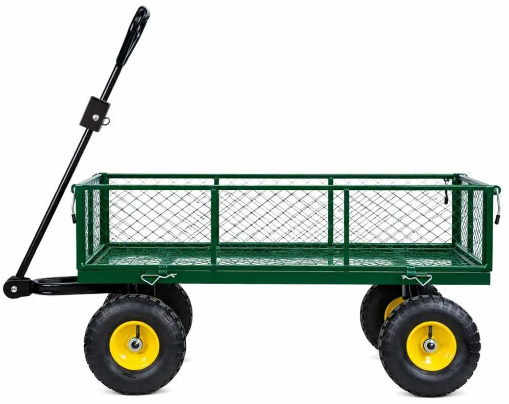 Sodo vežimėlis, žalias, 200 kg