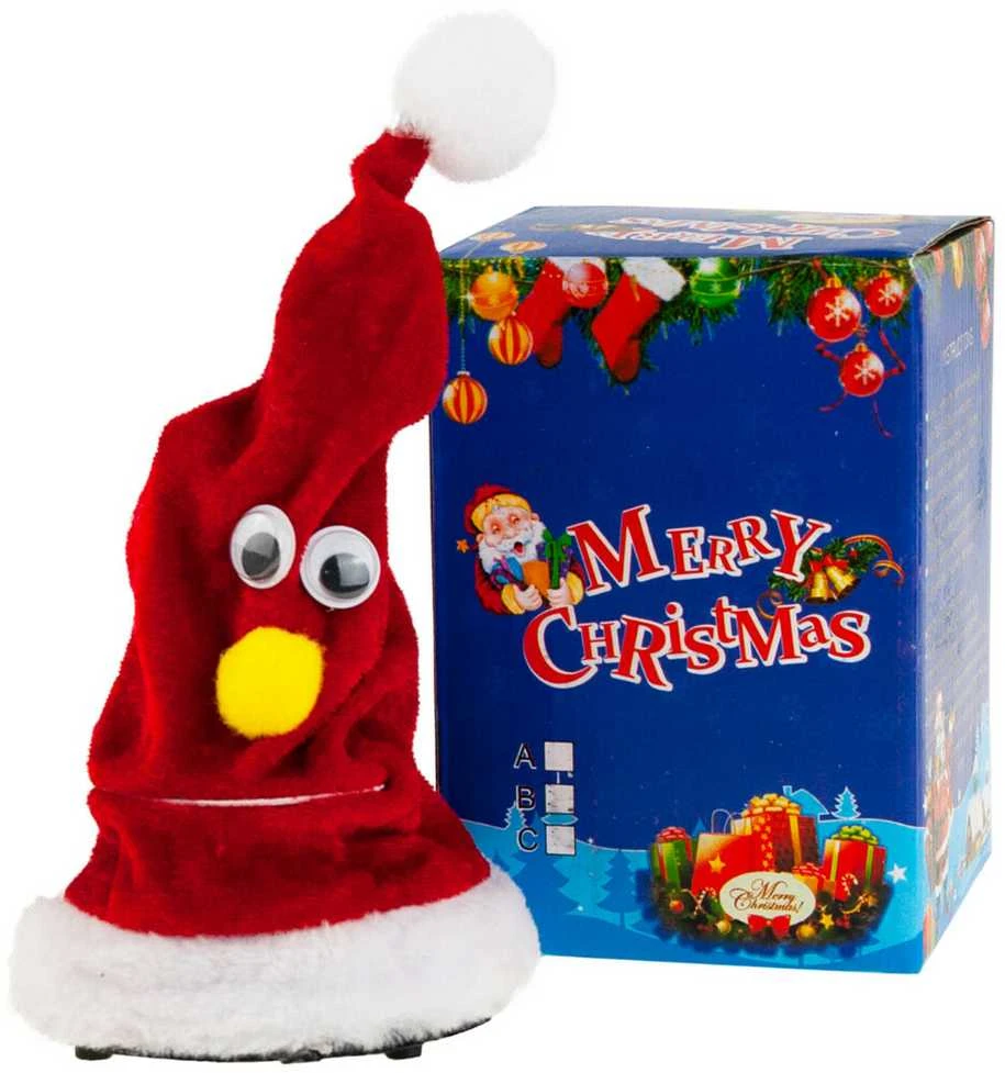 Šokanti ir grojanti Kalėdų Senelio kepurė