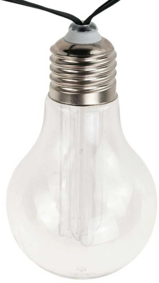 Soliarinė lauko girlianda lemputės Bulbs 10 LED