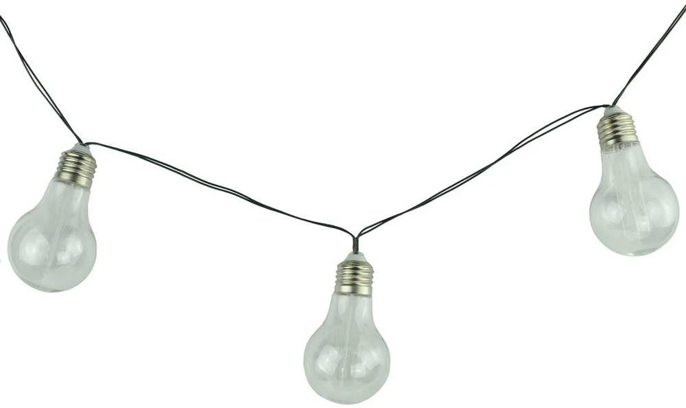 Soliarinė lauko girlianda lemputės Bulbs 10 LED