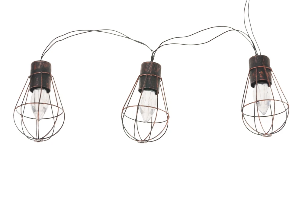 Soliarinė lempučių girlianda 10 LED