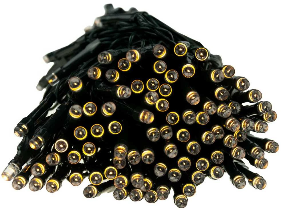 Soliarinė lempučių girlianda 200LED, 20 m, šiltai balta