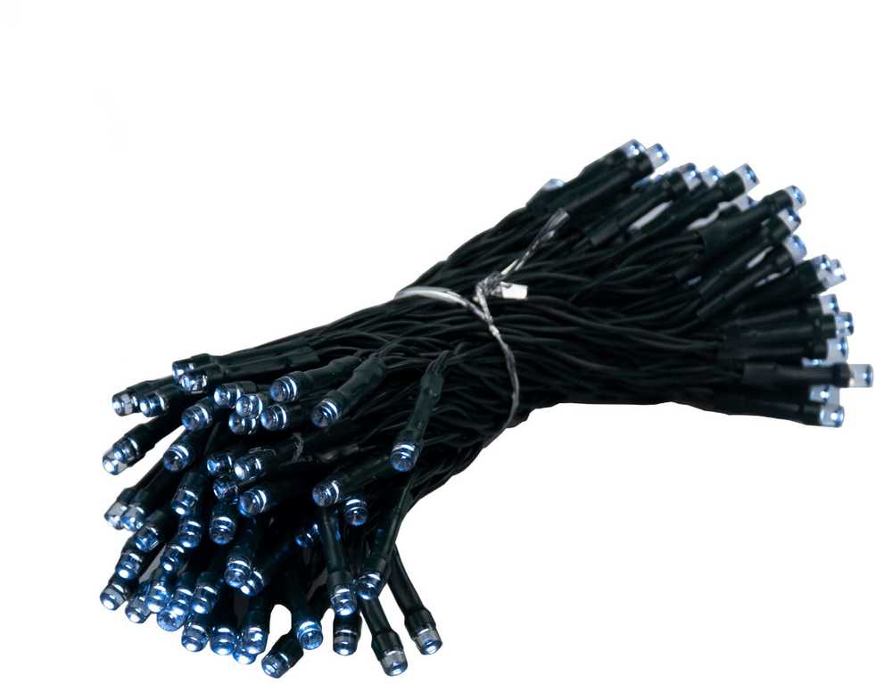 Soliarinė lempučių girlianda 500 LED, 52 m, šaltai balta