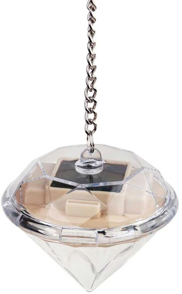 Soliariniai sodo šviestuvai Diamonds LED RGB, 4 vnt.