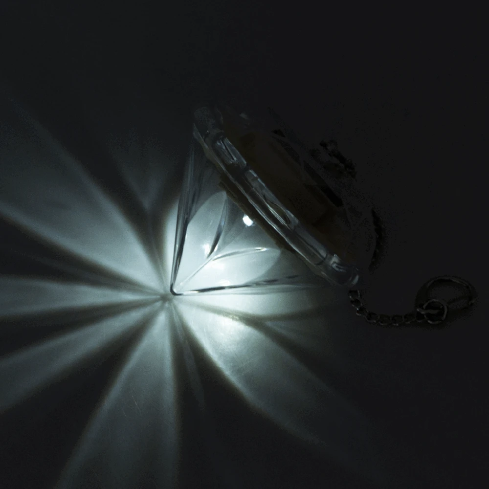 Soliariniai sodo šviestuvai Diamonds LED RGB, 4 vnt.