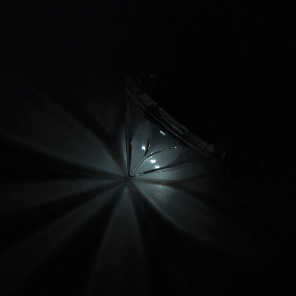 Soliariniai sodo šviestuvai Diamonds LED RGB, 4 vnt.