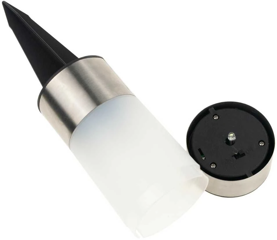 Soliariniai sodo šviestuvai SOLAR LED Inox, 3 vnt.