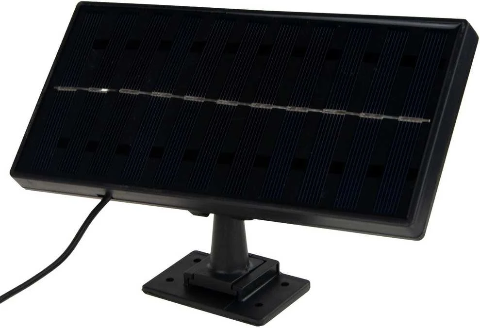 Soliarinis lauko šviestuvas su pultu COB 120 LED su laisvai pastatoma saulės baterija