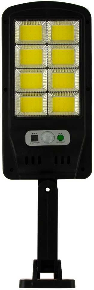 Soliarinis lauko šviestuvas su pultu COB 120 LED su tamsos ir judesio jutikliu