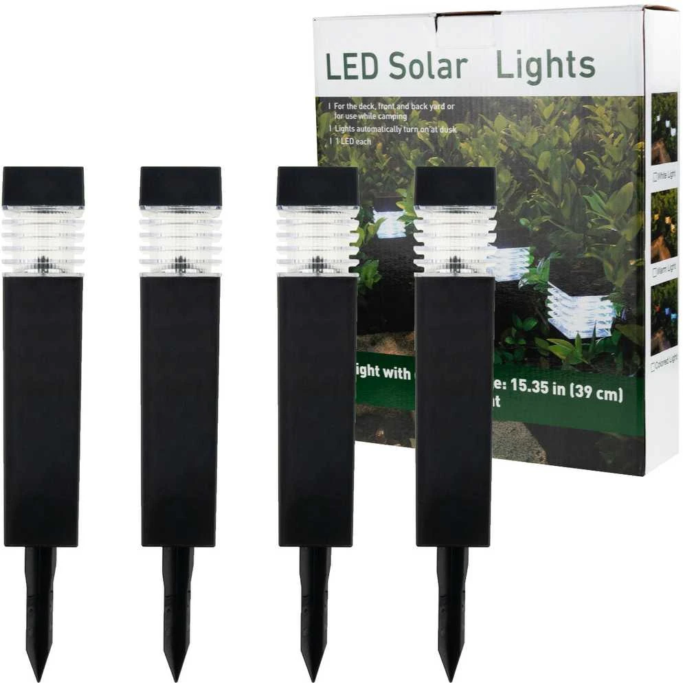 Soliarinis LED sodo šviestuvas ECOBRIGHT, 4 vnt
