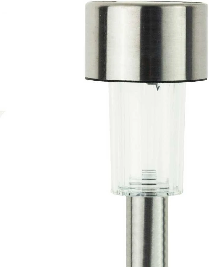Soliarinis LED sodo šviestuvas Elegance Sidabrinis Inox