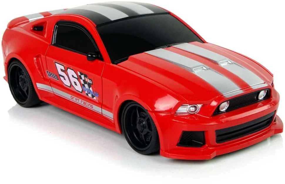 Sportinis automobilis 1:24 su nuotoliniu valdymu, raudonas