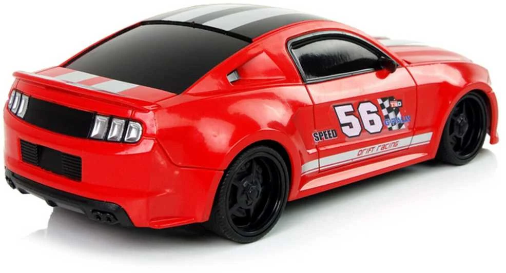 Sportinis automobilis 1:24 su nuotoliniu valdymu, raudonas