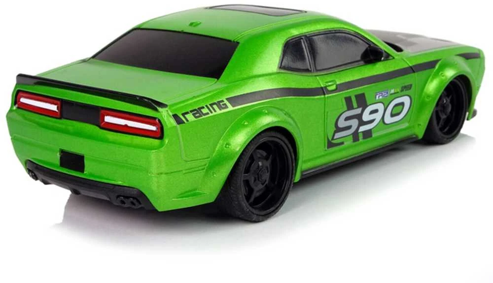 Sportinis automobilis 1:24 su nuotoliniu valdymu, žalias