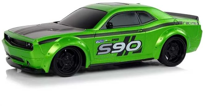 Sportinis automobilis 1:24 su nuotoliniu valdymu, žalias
