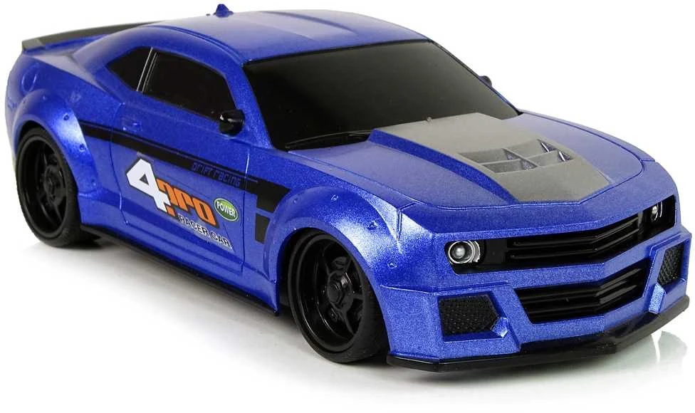 Sportinis automobilis 1:24 su nuotoliniu valdymu, mėlynas